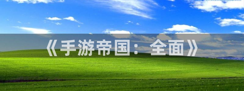 恩佐娱乐1：《手游帝国：全面》