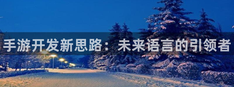 恩佐娱乐：手游开发新思路：未来语言的引领者