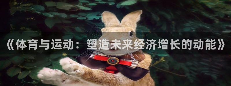 哈哈体育下载：《体育与运动：塑造未来经济增长的动能》